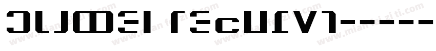 SJjhei Regular字体转换